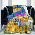 thumbnail image 2 of Volleyball Throw Blanket - \u200bSuper Soft Volleyball Blanket for Children Teen Adult Gifts 40x50 Inches, 2 of 6