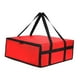 thumbnail image 2 of Bolsa aislante para entrega de pizza con asa de transporte reforzada, fácil de mantener fresca. rojo, 2 of 9