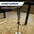 thumbnail image 3 of Kings Brand Furniture Adjustable Height Center Support Leg - Bed Frame Feet for Center Support Legs - Replacement Metal Bed Slat Support Leg, Set of 2, 3 of 7