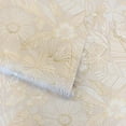 thumbnail image 6 of Tempaper Metallic Bloom Dusty Rose Peel and Stick Wallpaper, 20.5" x 16.5', 6 of 6