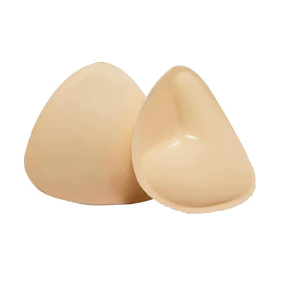 WZXFASHION Women's Breast Push Up Pads Swimsuit Accessories Silicone Bra Pad Nipple Cover IntimatesAccessory Beige C