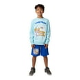 thumbnail image 3 of LankyBox Favorite Characters Crewneck Sweatshirt and Lounge Shorts 2-Piece Combo Set 2T, 3 of 7