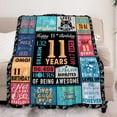 thumbnail image 2 of LHSHID 13 Year Old Boy Gift Best Birthday Gifts for 13 Year Old Boy 13 Year Old Boy Birthday Gifts Boys Age 13 Gifts Ideas 13 Yr Old Gifts for Boys 13th Birthday Decorations for Boys Blanket 50x60in, 2 of 4