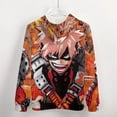 thumbnail image 5 of My Hero Academia Zip Up Hoodies Unisex Realistic 3D Print Sweatshirt Long Sleeve Hooded Jacket Coat XL, 5 of 8
