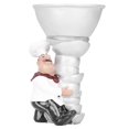 thumbnail image 4 of Resin Craft,Cook Statue Candle Holder Candlestick Ornament Cook Statue Candle Holder Highly Recommended, 4 of 5
