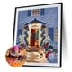 thumbnail image 1 of Cuadros Decorativos Pintura de diamantes Puerta de Navidad Taladro redondo completo Imagen de dibujo de diamantes de imitación Ehuebsd Nuevos Originales, 1 of 9