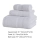 thumbnail image 5 of Injueey Nuevo portátil 3 unids/set hogar Hotel algodón toalla manos cara cuerpo agua sudor absorción limpieza secado toalla Suministros de limpieza para el hogar blanco Injueey HA4650-01B, 5 of 6