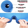 thumbnail image 4 of Tapete de Yoga Antideslizante y Cómodos,Yoga Mat para Ejercicio de Calidad y Ecológico,183 x 61CM,Suavecito y Grueso,Deporte Colchoneta Fitness Alfombrilla Gimnasio de Ejercicio para Yoga/Gym/Pilates, 4 of 7