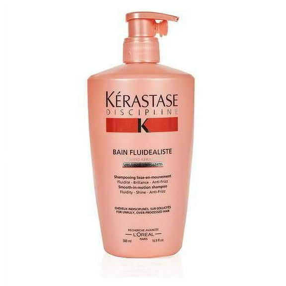 KERASTASE DISCIPLINE, BAIN FLUIDEALISTE NO SULFATE SHAMPOO, 500 ML