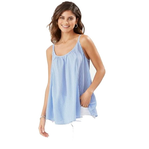 Tommy Bahama Palm Cove Striped Tank Top, Turkish Sea, S
