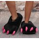 thumbnail image 4 of Pantuflas De Invierno Para Mujer, Muy Suaves Y Cálidas, Con Dibujos Animados Y Forma De Pata, 4 of 4