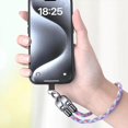 thumbnail image 5 of Tapecomedy/Otherwisie/Familiarn C to C 240w Charging Cable with Wearable Bracelet Design, 5A Fast Charging USB-C Cable, Phone Crossbody&Wrist Strap Lanyard for Laptop, Tablet, Phone, 5 of 7