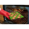 thumbnail image 2 of Non Stick Silicone Baking Mat Baking Sheets Cooking Pan Tray Cooking Oven Mat Large Non Stick Reducing Sheet For Oven Grilling BBQ Silicone Bakeware Bake Ware. Set Baking Pan Organizer Bakeware, 2 of 4