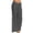 Grey, variant on Women's Pants, Women's Casual Pants Effortless Solid Wide-Leg Pants with Elastic Waist and Comfort Blue XL