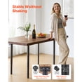 thumbnail image 3 of KFFKFF Adjustable Steel Table Legs, 24-40 in Height, 1200 lbs Load Capacity, Easy Installation, Suitable for Desks, Coffee Tables, Dining Tables, Workbenches, Set of 4, Black, 3 of 9