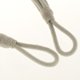 thumbnail image 3 of Alzapaños para cortina de cuerda de 84 longitud Gris claro Gloria Rope Curtain Tieback, 3 of 5