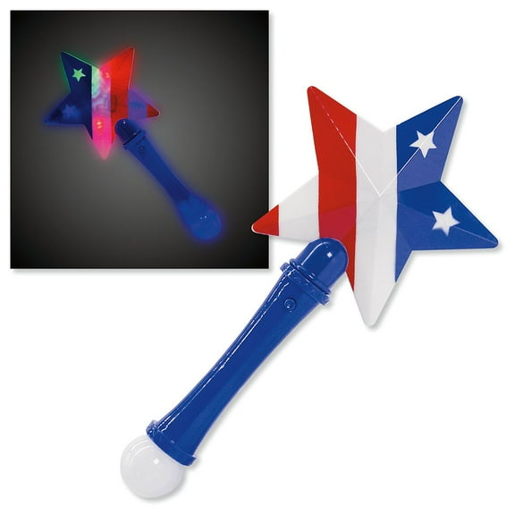 Current 4th of July Star LED Wand - Flag, Holiday, Party Toy
