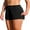 Black, variant on Anwell Women's Swim Shorts High Waisted Quick Dry UPF 50+ Beach Board Shorts for Women with Brief & Pockets