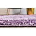 thumbnail image 5 of 13' x 18' Violet and Purple Floral Rectangular Area Throw Rug, 5 of 8