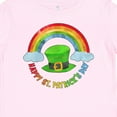 thumbnail image 4 of Inktastic Happy St. Patrick's Day Rainbow and Hat Boys or Girls Baby T-Shirt, 4 of 5