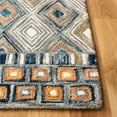 thumbnail image 4 of SAFAVIEH Aspen Stars Geometric Wool Area Rug, Green/Gold, 4' x 6', 4 of 8