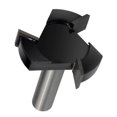 thumbnail image 2 of Wood Milling Cutter T-Shaped High Hardness Carbon Steel 12MM/0.47Inch Shank Wood Lock Miter Router Rustproof Wood Molding Tool for Woodworking Furniture Making, 2 of 7