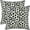 Black and White Dot, variant on Black and White Outdoor Pillows Waterproof Outdoor Throw Pillows Set of 2 Patio Pillows Outdoor Waterproof Double Sided Zebra Outdoor Pillows for Patio Furniture(18x18inch, Covers Only)