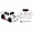 white, variant on BYTEWAR Mini RC Drift Car with 2.4GHz Remote Control, Multiple Play Modes, Lights and Sounds