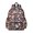 Pioneer Flower Floral Print Pattern, variant on Pioneer Flower Floral Print Pattern Cute School Backpack with Padded Back and Adjustable Shoulder Straps 13.4"x11"x4.7"