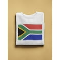 thumbnail image 2 of South Africa Flag Sketch Sweatshirt Men -Image by Shutterstock, Male 3X-Large, 2 of 4