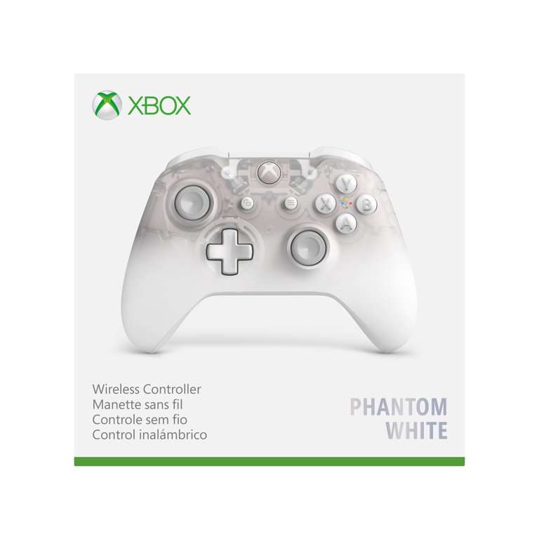 Microsoft Xbox Wireless Controller - Phantom White Special Edition -  gamepad - wireless - Bluetooth - WL3-00120 - Gaming Consoles & Controllers  