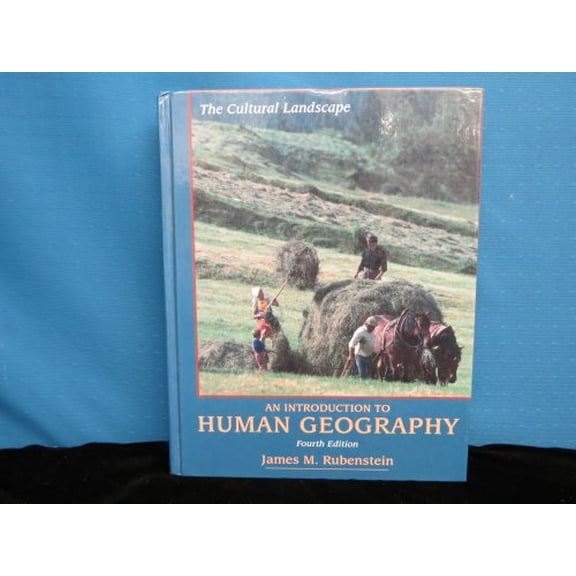 Pre-Owned The Cultural Landscape: An Introduction to Human Geography, 9780024045416, 0024045411, Hardcover, 4th edition