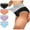 Multicolor-3, variant on Underwear for Women 4PC Pack Women Solid Color Patchwork Briefs Panties Underwear Knickers Bikini Underpants Womens Underwear Underwear for Women Panties for Women Multicolor-7 M