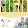 thumbnail image 3 of DALX 5pcs Bug Insect Catcher Scissors Handy Scoopers Clamp Plastic Tongs Tweezer Children Toy Set, 3 of 6