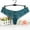 Green, variant on HUPOM Sexy Underwear For Women Women’S Underwear Briefs Low waist Comfort Waist Solid Thong Black M