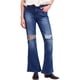 thumbnail image 1 of Free People Womens Authentic Flared Jeans, Azul, 24, 1 of 2