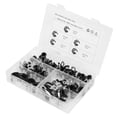 thumbnail image 2 of AMONIDA Pipe Clamps 42pcs R Type Assortment Stainless Steel 5 Sizes 1/4in 3/8in 1/2in, 2 of 8
