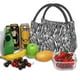 thumbnail image 3 of Fotbe Zebra Bolsa Térmica Portátil con Estampado, Bolsa de Entrega de Alimentos Aislada, Bolsa Reutilizable de Gran Capacidad para Comidas y Supermercado, 3 of 6