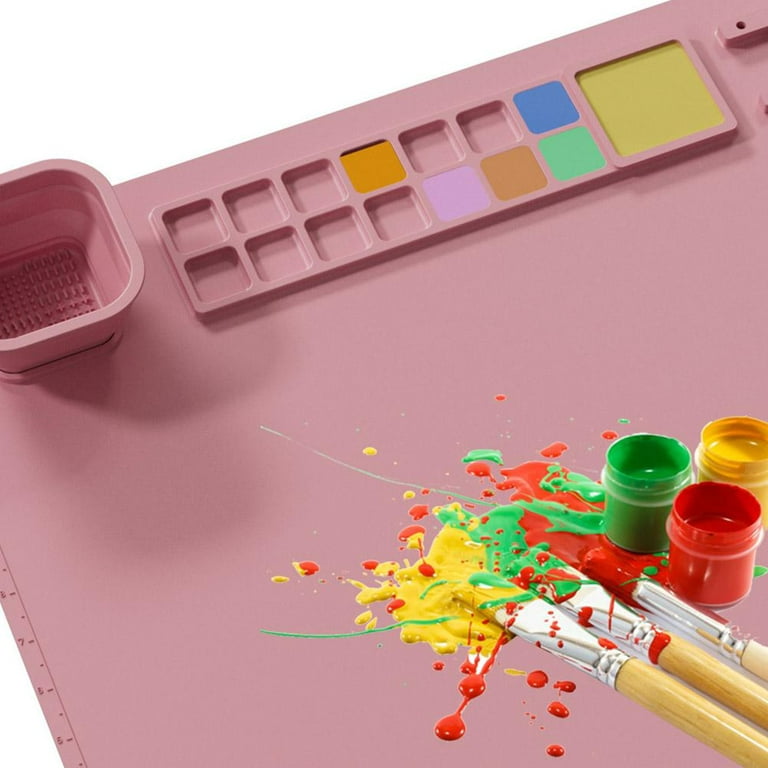 DIY Children's Graffiti Silicone Mat Easy to Clean Mat` Graffiti Paint Mat  S8X8 