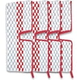 thumbnail image 1 of Pack de 6 almohadillas de microfibra MACHAO lavables para fregona Promist MAX Rojo, 1 of 5