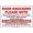 Warning Sign 3, variant on Broken Equipment Playground Caution Sign - 12×8 Inches, Tin Safety Alert Sign, Outdoor Indoor Bedroom Kitchen House Office Cafe Bar Decor