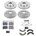 thumbnail image 3 of Power Stop Front and Rear Stock Replacement Drum and Shoe Kit KOE15442DK, 3 of 9