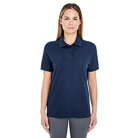Ladies Whisper Pique Polo - UltraClub Ladies' Whisper Piqué Polo