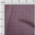 thumbnail image 2 of oneOone Velvet Pink Fabric Geometric Craft Projects Decor Fabric Printed By The Yard 58 Inch Wide-02, 2 of 4