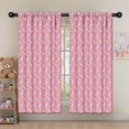 thumbnail image 5 of Blackout Kids Curtains,Pink Unicorn Heart Crescent Pattern Childrens Insulated Curtains Set Of 2,Bedroom Essentials,Toddler Room Decor 52"x63", 5 of 5