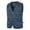 Blue, variant on Mens Outdoor Vest Leisure Jacket Lightweight Vest With Zip Many Pockets