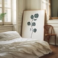 thumbnail image 3 of Eucalyptus - Illustration Botanical Nature Sketch Minimalist Floral Art Deco Unframed Wall Art Print 12 x 16 inches, 3 of 13