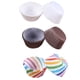 thumbnail image 2 of Soporte de papel para cupcakes colorido, forro para muffins resistente al aceite, envoltorios para pasteles, herramientas para hornear, 200 piezas Worallymy JD713617673, 2 of 5