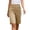 Beige, variant on Women Bermuda Long Shorts 14" High Waisted Knee Length Capri Shorts with Pockets Summer Hiking Stretch Loose Capri Pants with Front Pockets