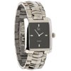 Men's Rectangular Black Dial Watch